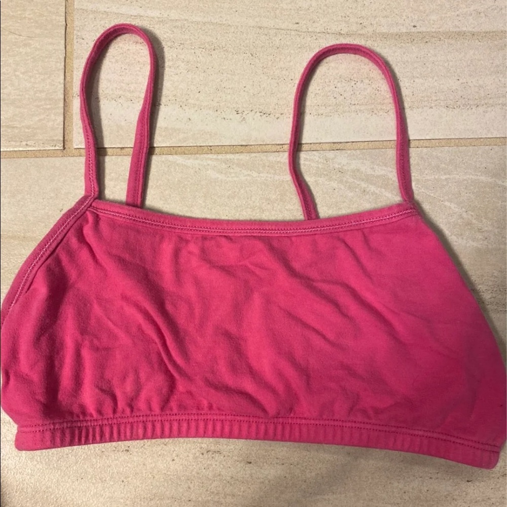 Fruit of the loom pink sports bra